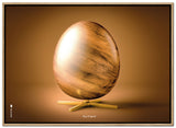 Brainchild – Canvas Print – Classic – Brown – The Egg Figurine - Cross-format