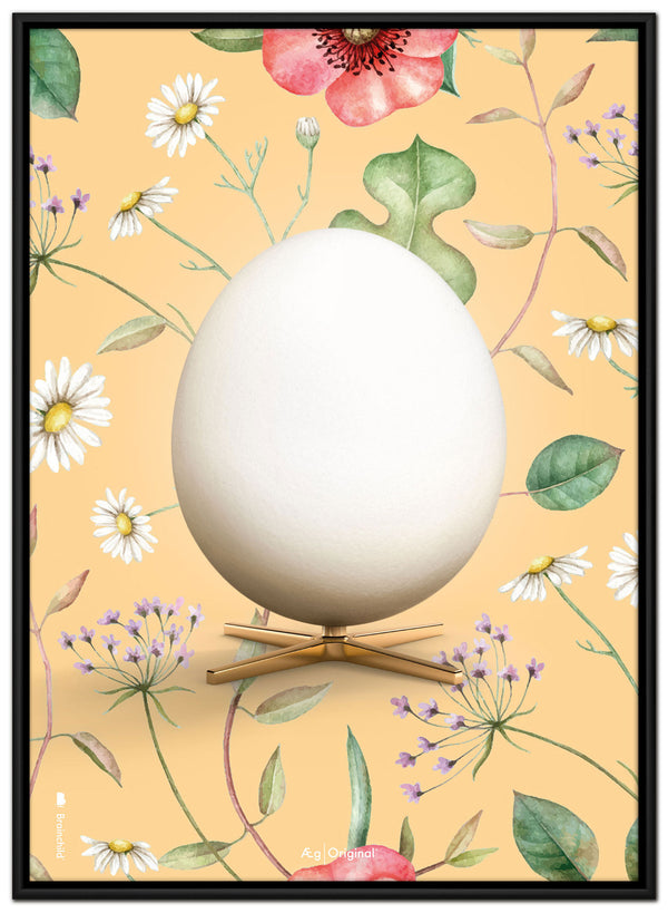 Brainchild – Canvas Print – Flora – Yellow - Egg