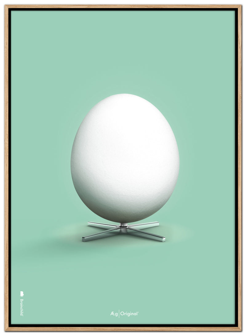 Brainchild – Canvas Print – Classic – Mint - Egg