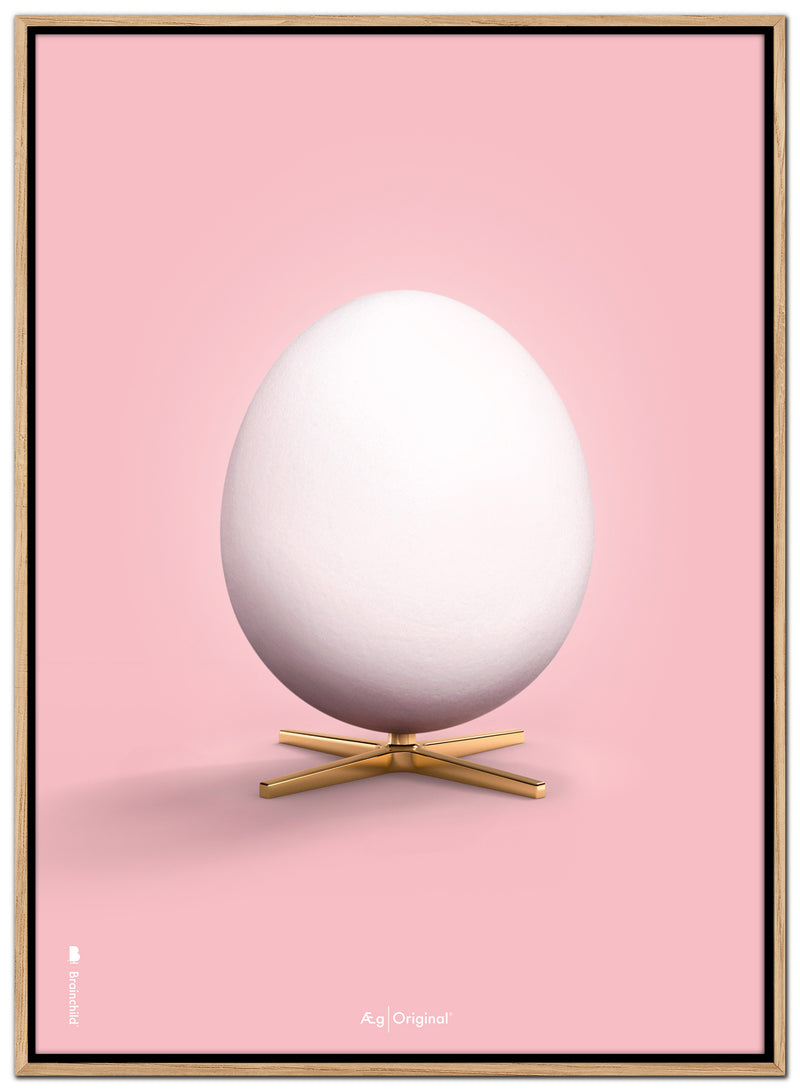 Brainchild – Canvas Print – Classic – Pink - Egg