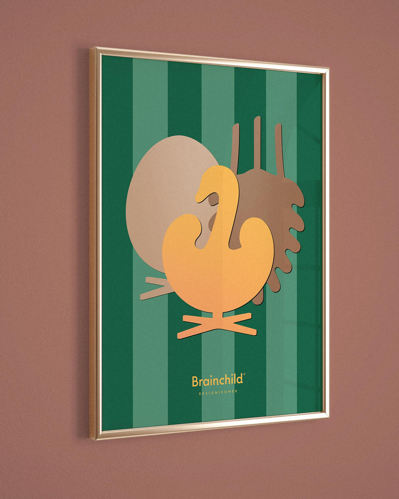Brainchild – Poster – Design icons – Green – Symphony