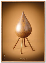 Brainchild - Poster - Classic - Brown - The Drop Figurine