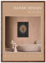 Brainchild - Poster - Danish Design - Room - Brown - Pine Cone