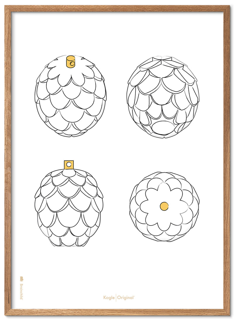 Brainchild - Poster - Classic - Design Sketches - Pine Cone