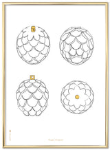 Brainchild - Poster - Classic - Design Sketches - Pine Cone