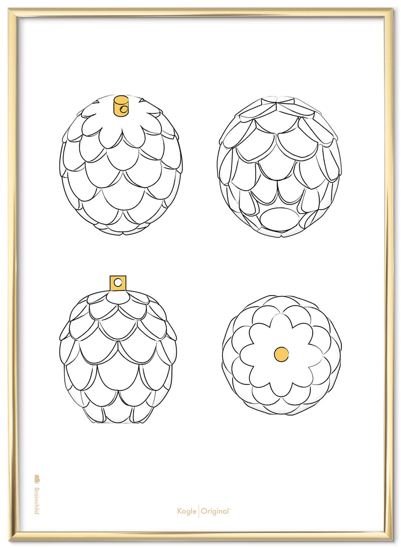 Brainchild - Poster - Classic - Design Sketches - Pine Cone