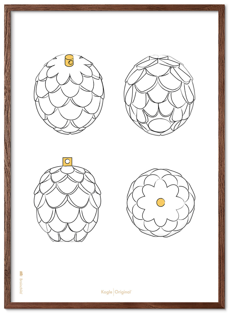 Brainchild - Poster - Classic - Design Sketches - Pine Cone