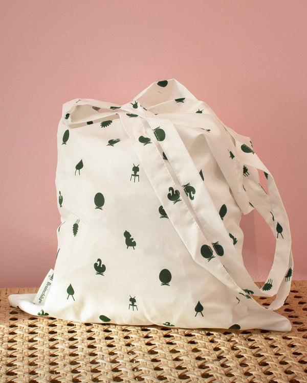 Brainchild – Tote bag – Design Icons – White – Green