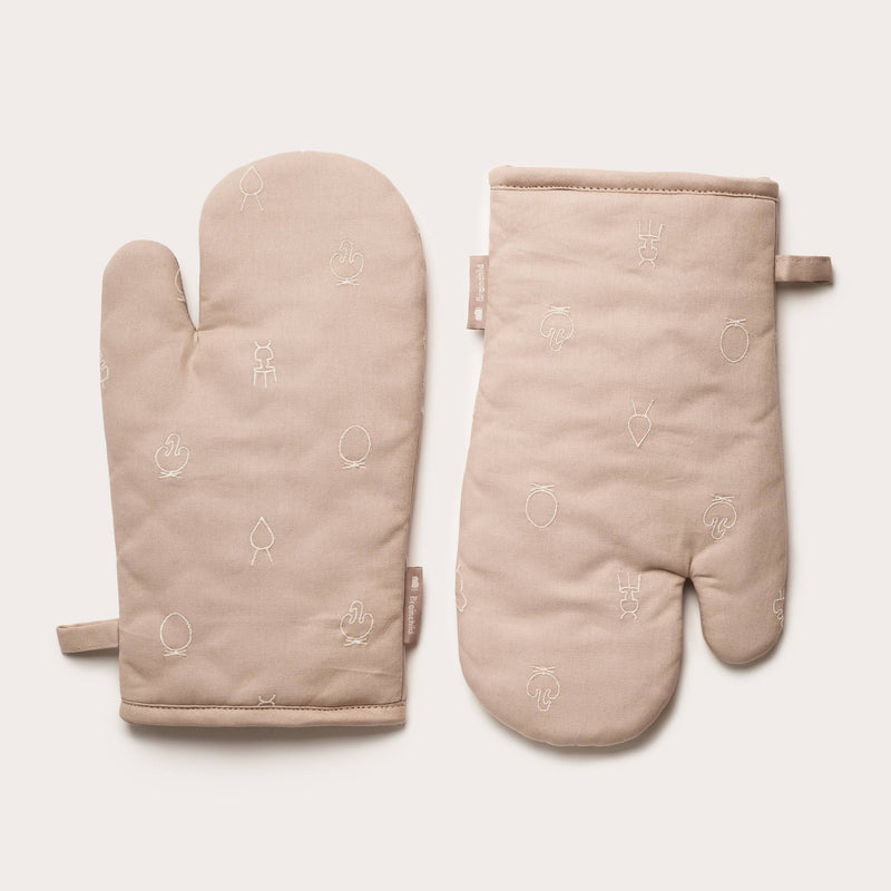 Brainchild - Kitchen Textiles - Oven Mitt - White