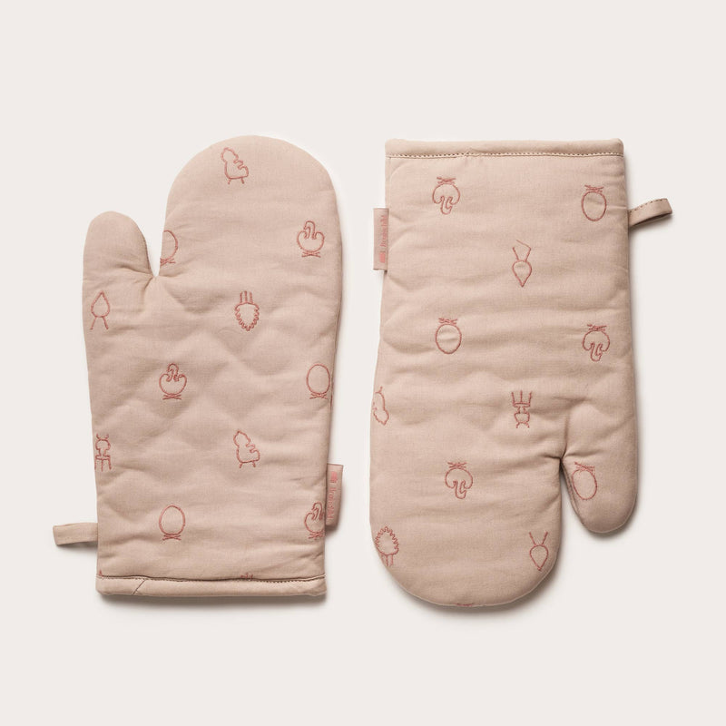 Brainchild - Kitchen Textiles - Oven Mitt - Rosa