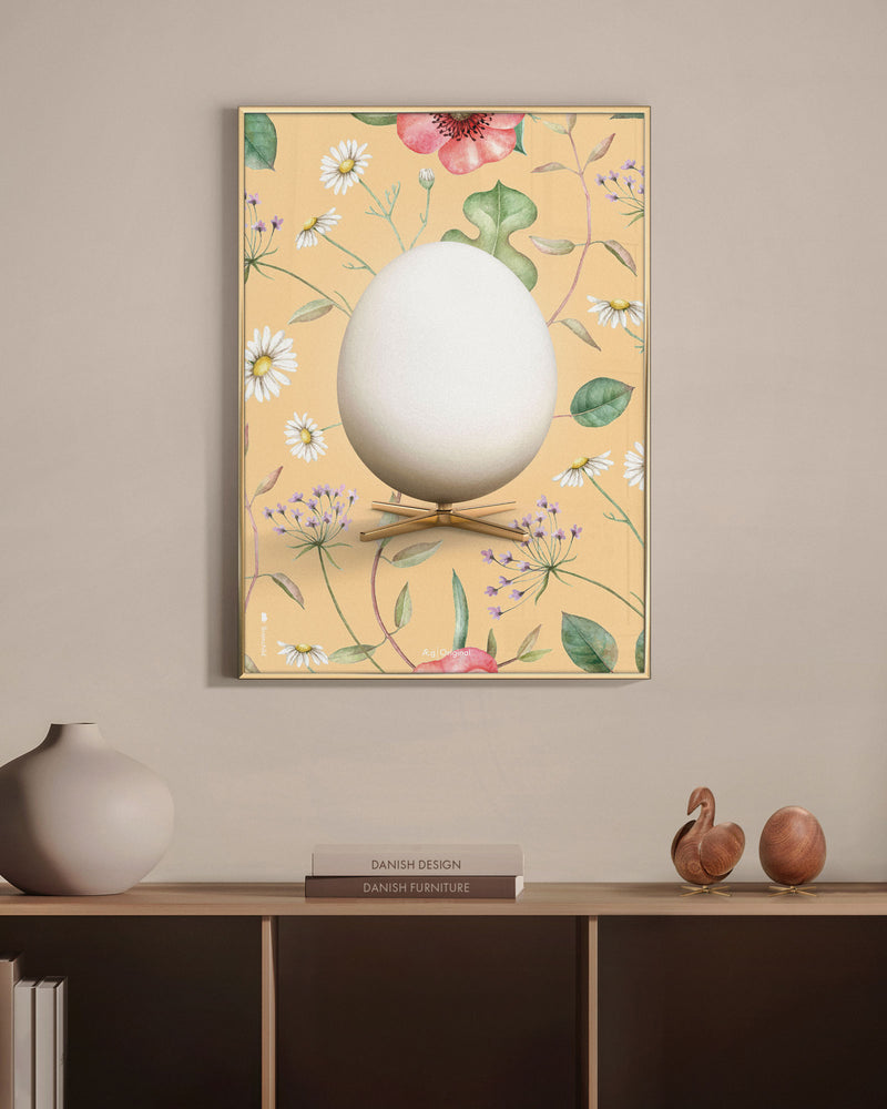 Brainchild - Poster - Flora - Yellow - Egg