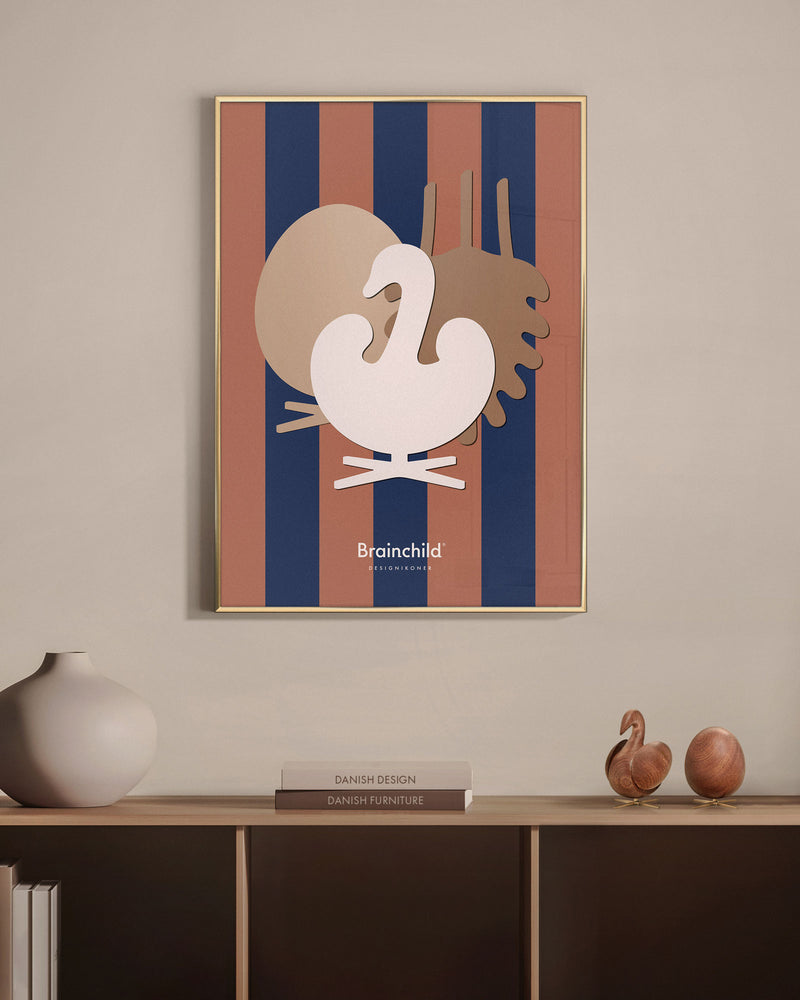 Brainchild – Poster – Design icons – Blue – Symphony