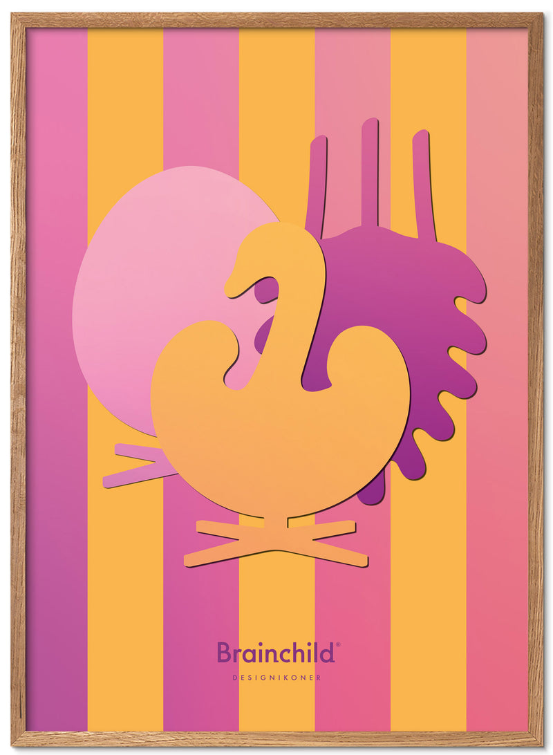 Brainchild – Poster – Design icons – Pink – Symphony