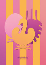 Brainchild – Poster – Design icons – Pink – Symphony