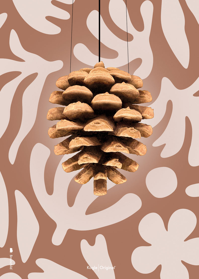 Brainchild - Poster - Flora - Brown - Pine Cone