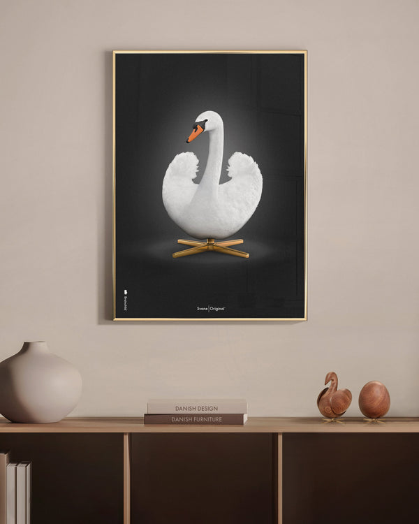 Brainchild - Poster - Classic - Black - White Swan