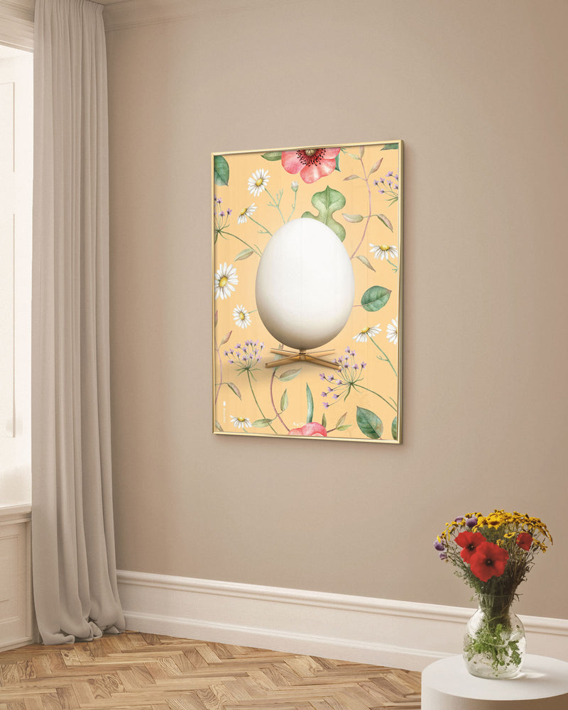 Brainchild - Poster - Flora - Yellow - Egg