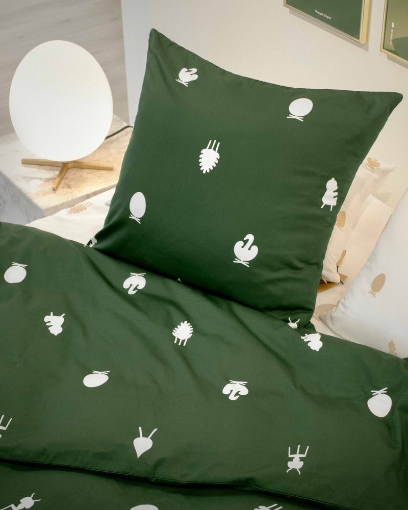Brainchild – Bedding – Design Icons – Green - White