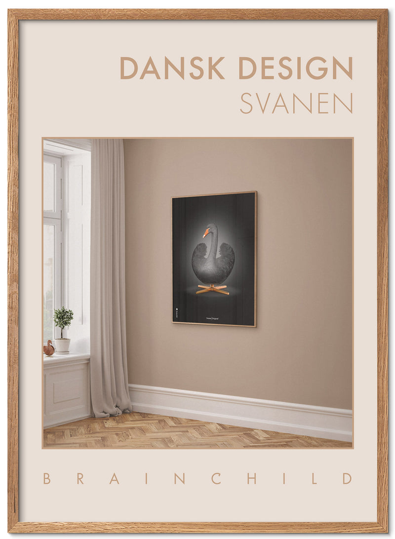 Brainchild - Poster - Danish Design - Room - Sand-colored - Swan