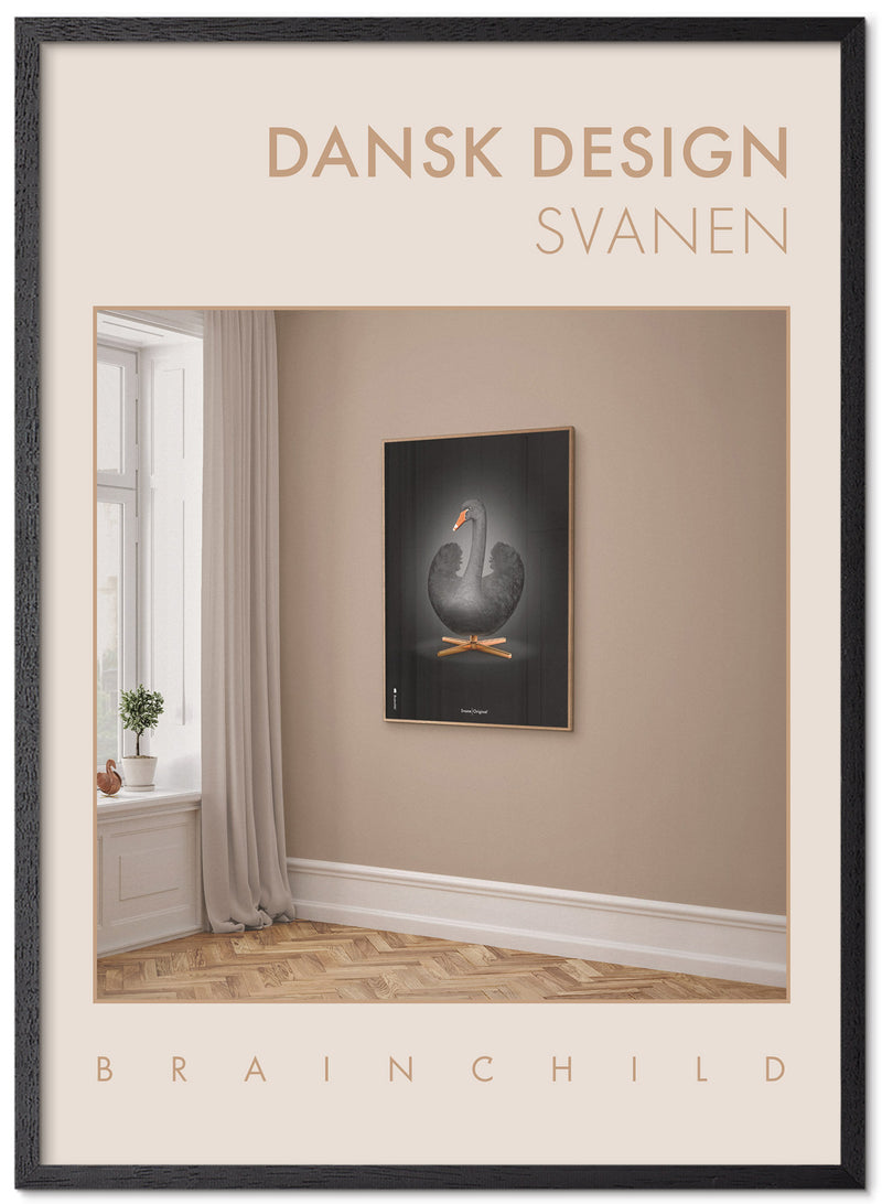 Brainchild - Poster - Danish Design - Room - Sand-colored - Swan