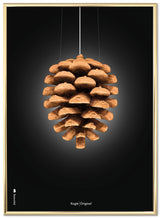 Brainchild - Poster - Classic - Black - Pine Cone