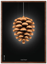 Brainchild - Poster - Classic - Black - Pine Cone