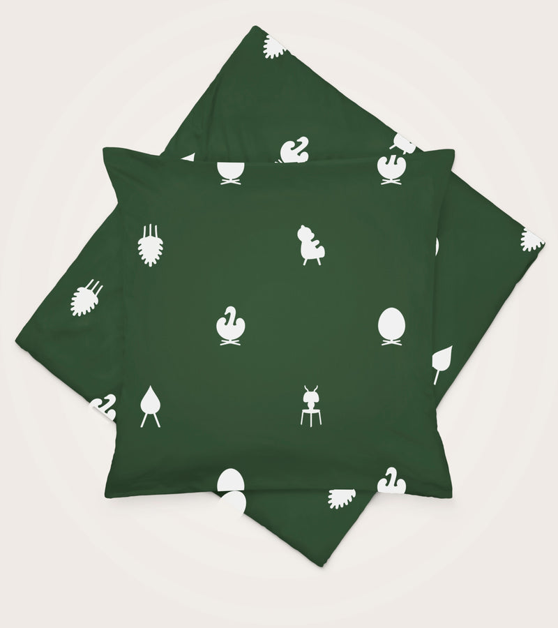 Brainchild – Bedding – Design Icons – Green - White