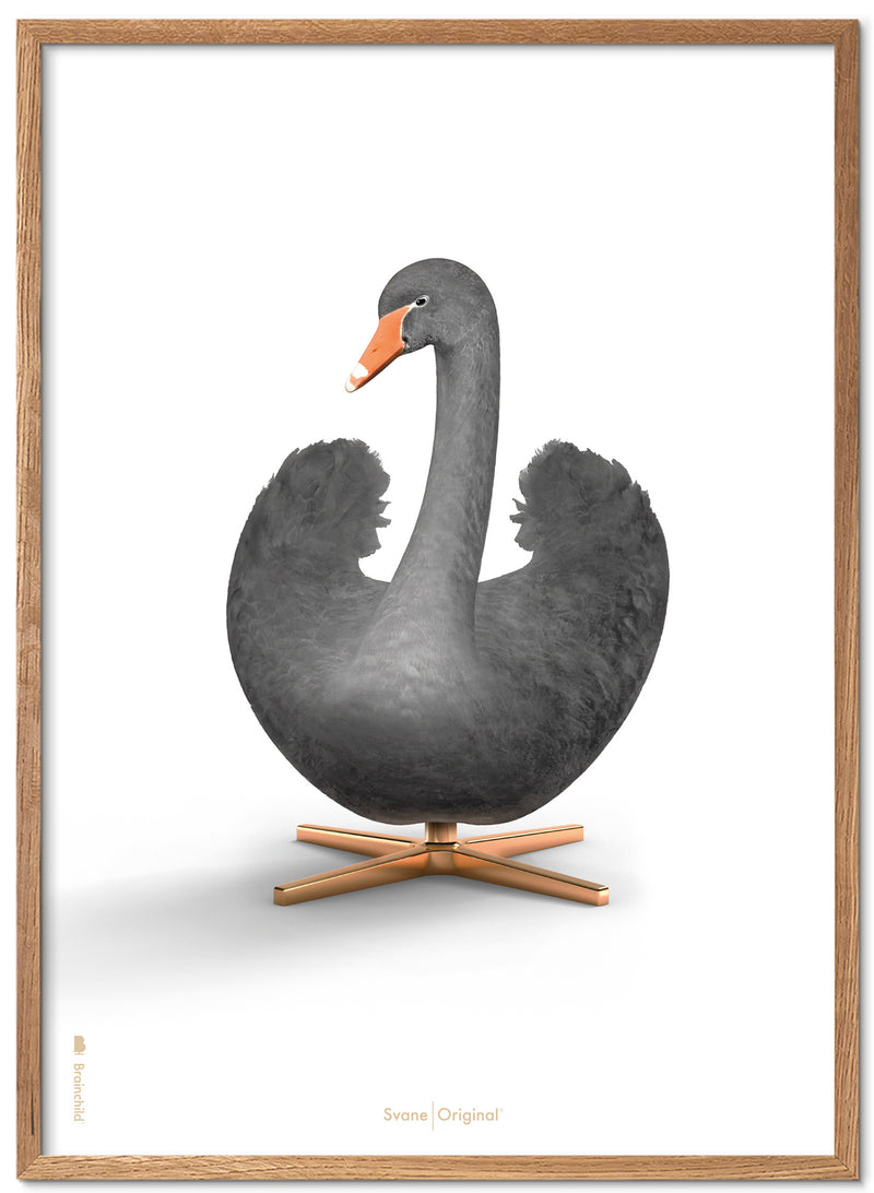 Brainchild - Poster - Classic - White - Black Swan
