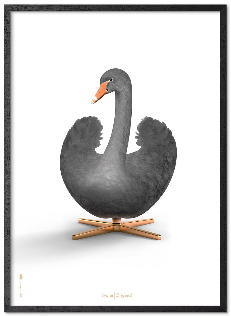 Brainchild - Poster - Classic - White - Black Swan