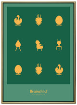 Brainchild – Canvas Print – Design icons – Green
