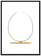 Brainchild – Canvas Print – Design Sketch – White – Egg