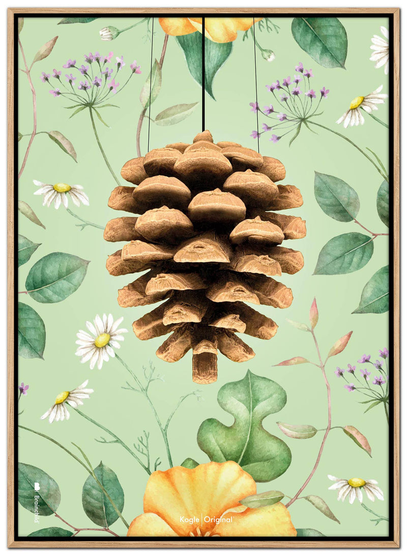 Brainchild – Canvas Print – Flora – Green - Pine Cone