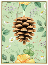 Brainchild – Canvas Print – Flora – Green - Pine Cone