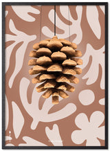 Brainchild - Poster - Flora - Brown - Pine Cone