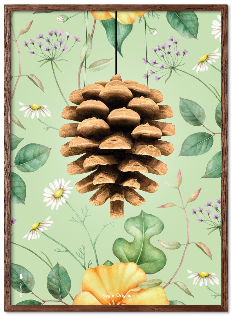 Brainchild - Poster - Flora - Green - Pine Cone
