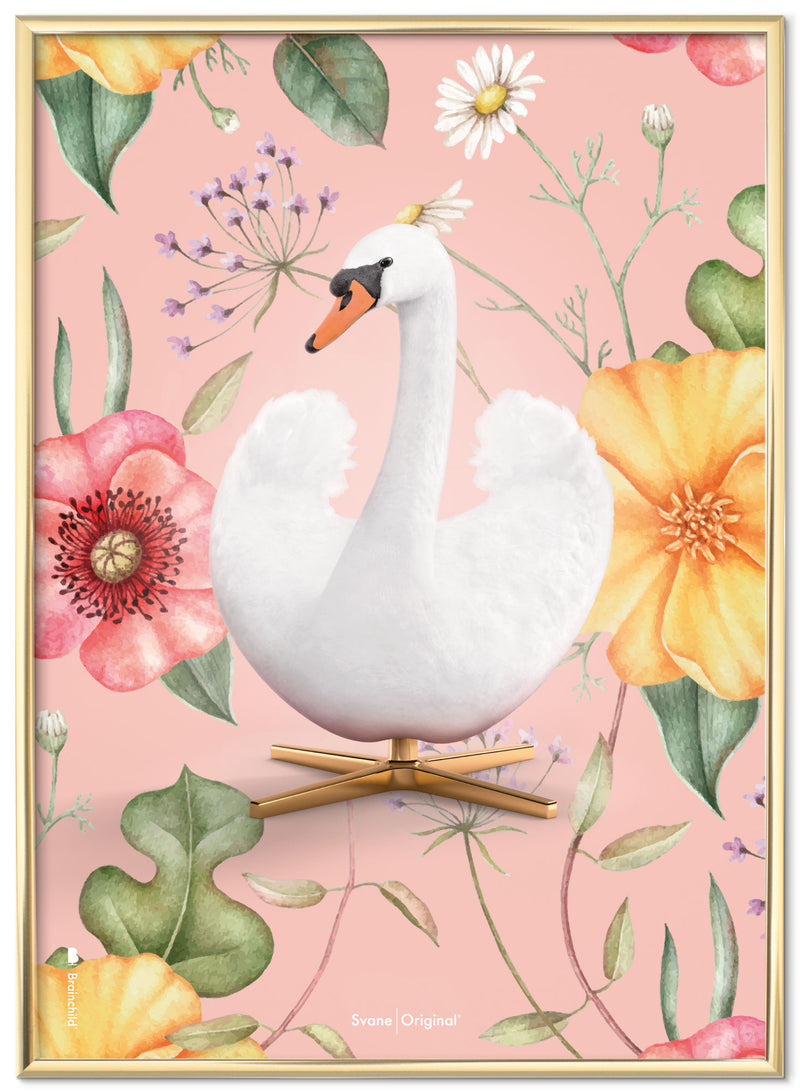 Brainchild - Poster - Flora - Pink - Swan