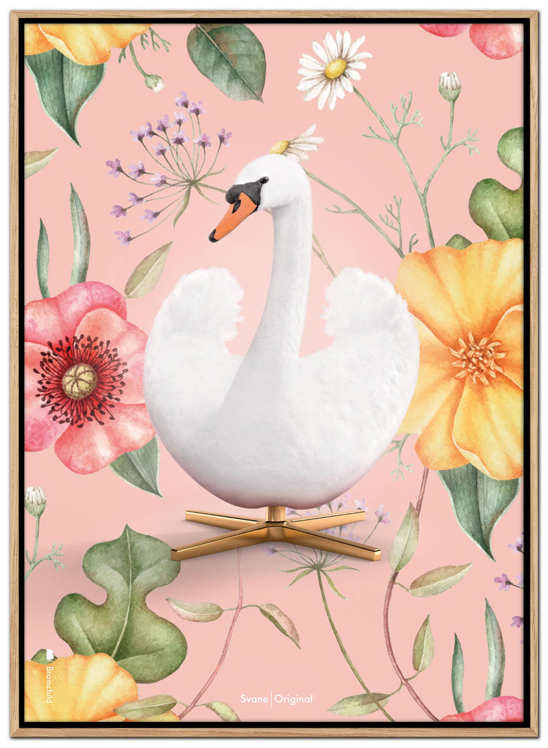 Brainchild – Canvas Print – Flora – Pink - Swan