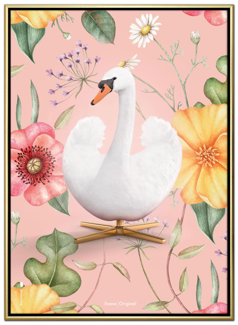 Brainchild – Canvas Print – Flora – Pink - Swan