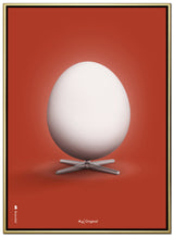 Brainchild – Canvas Print – Classic – Red - Egg