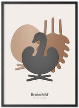 Brainchild – Poster – Design icons – Light grey – Symphony
