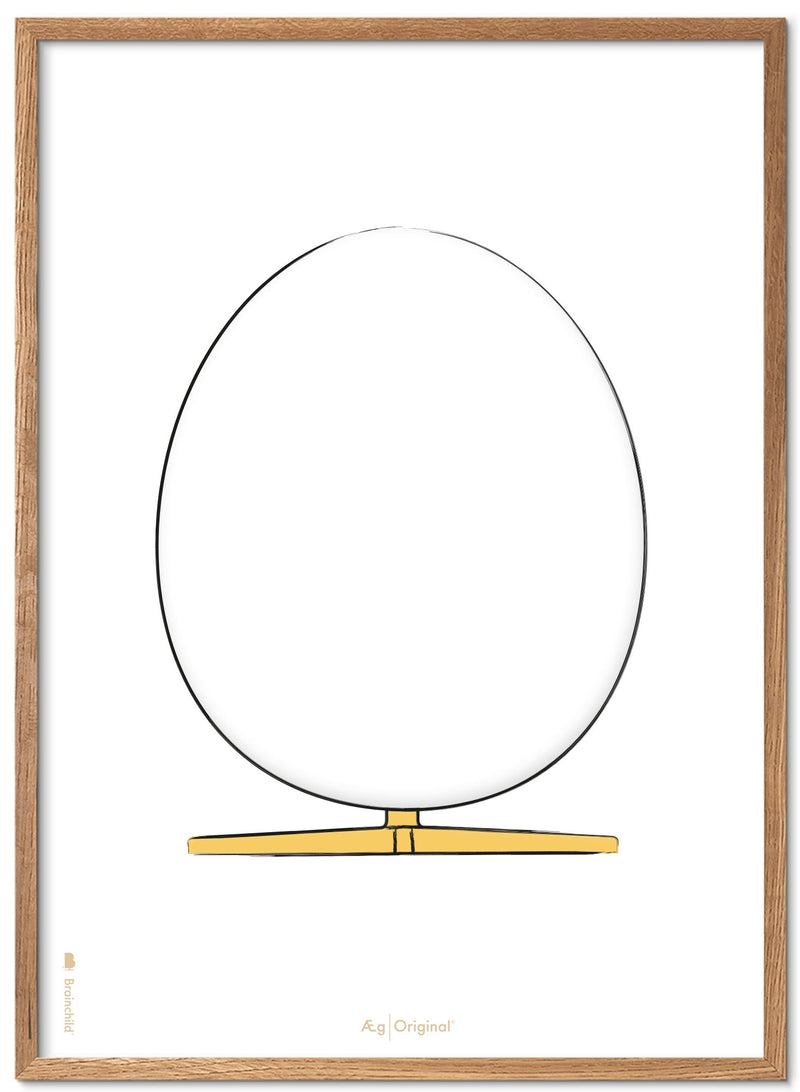 Brainchild - Poster - Design Sketch - White - Egg