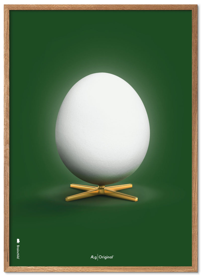 Brainchild - Poster - Classic - Green - Egg