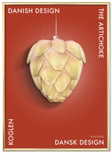 Brainchild - Poster - Danish Design - Red - Artichoke