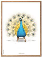 Brainchild - Poster - Classic - White - Peacock