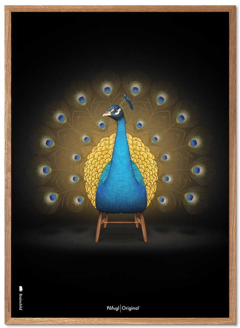 Brainchild - Poster - Classic - Black - Peacock