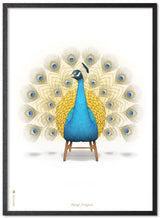 Brainchild - Poster - Classic - White - Peacock