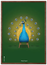 Brainchild - Poster - Classic - Green - Peacock