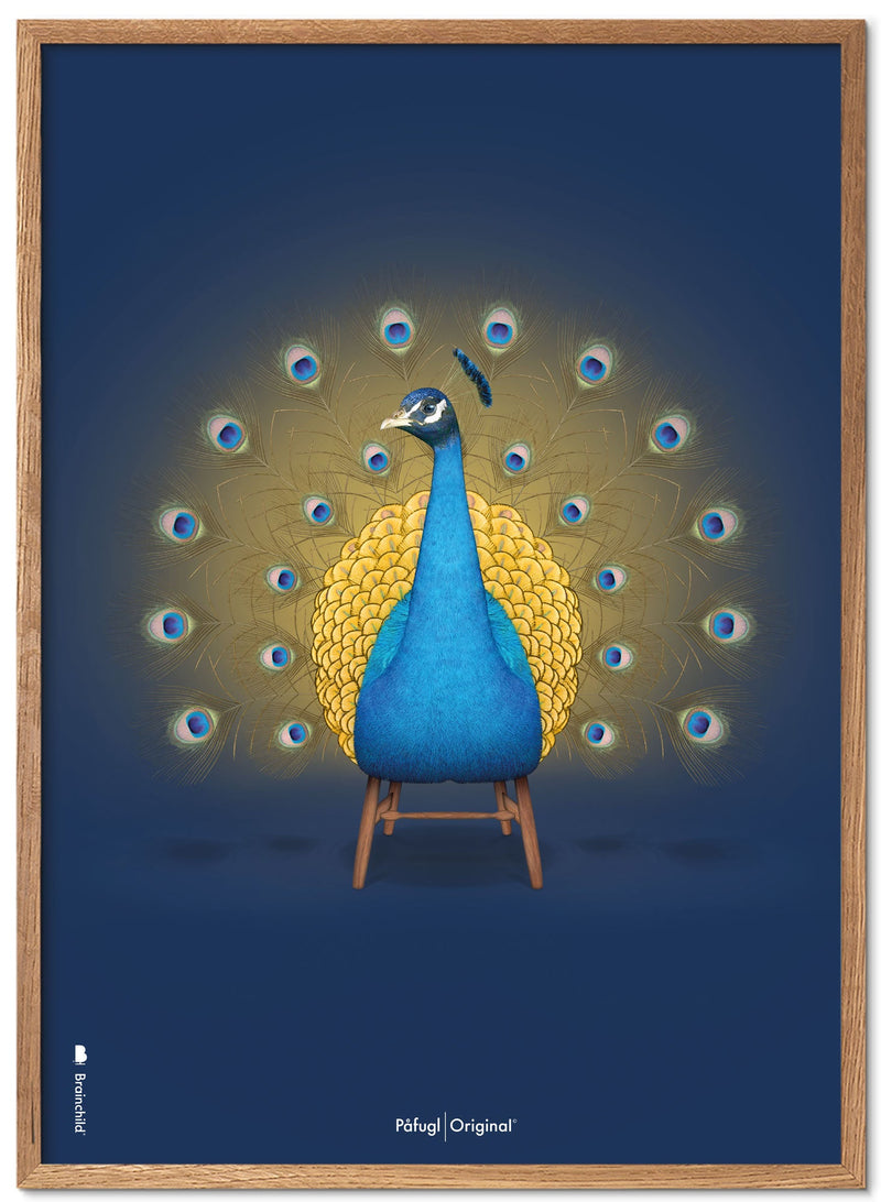 Brainchild - Poster - Classic - Dark blue - Peacock