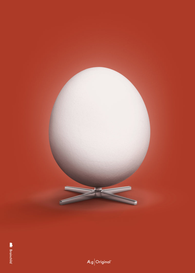 Brainchild - Poster - Classic - Red - Egg