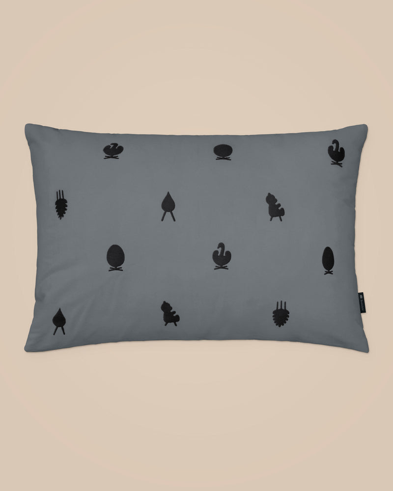 Brainchild – Sofa cushion – Design Icons – Grey - 40x60cm